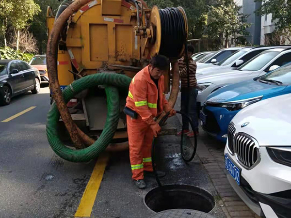 苏仙排污管道清淤