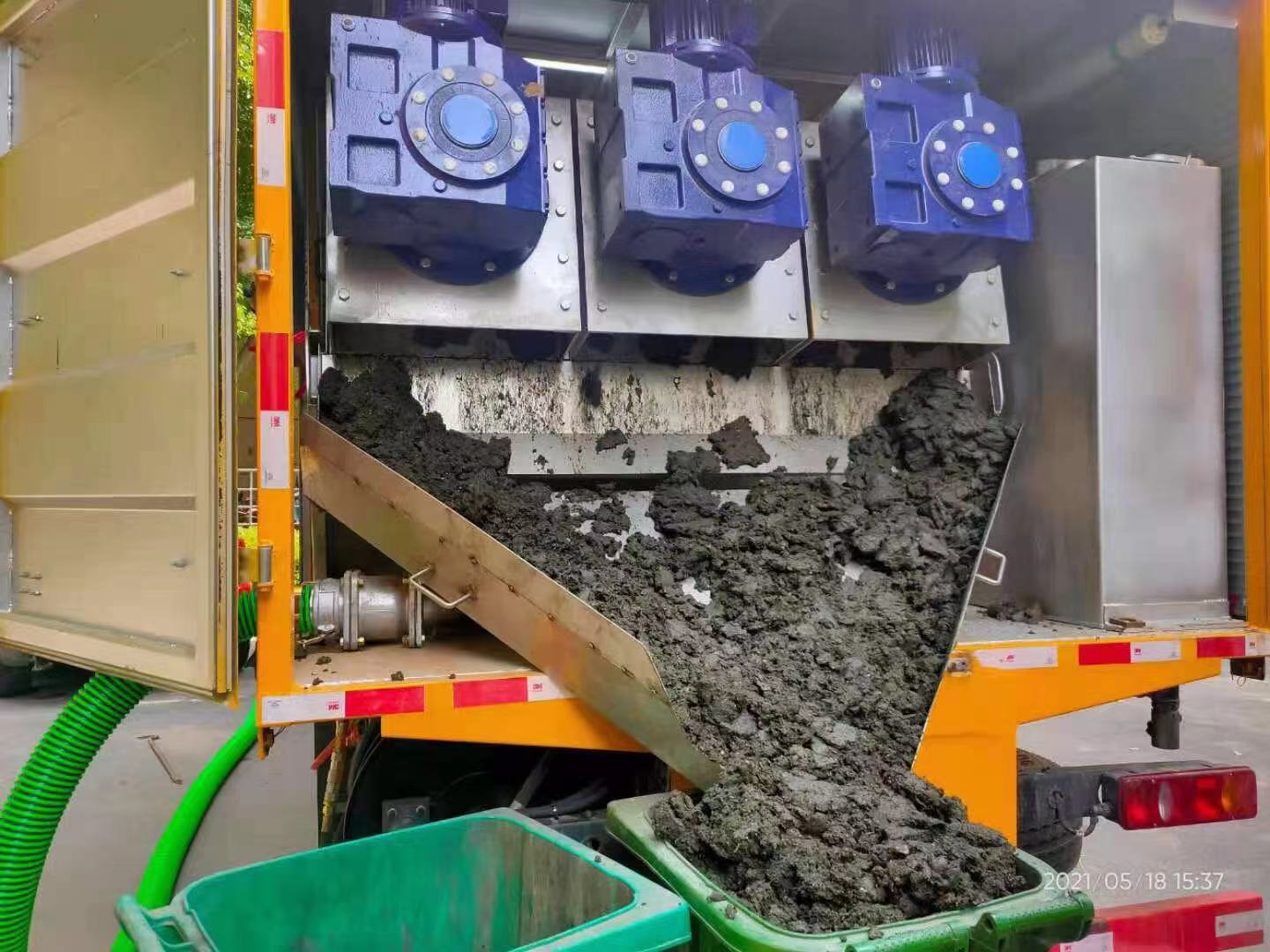 苏仙化粪池清掏城市维护站-泥浆净化干湿分离处理